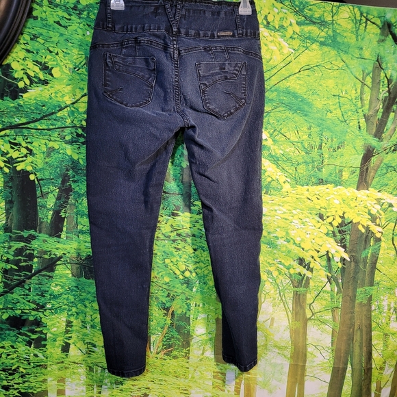 (3406-6)Always Friday, Jeans size 7, Dark blue - Picture 7 of 15
